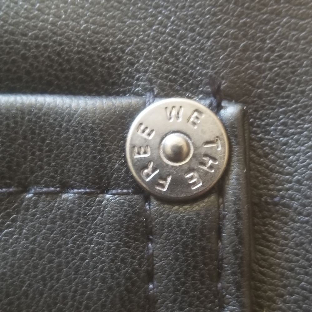 So Chic!!!  FREE PEOPLE Vegan Leather pants.‎ - Picture 5 of 6